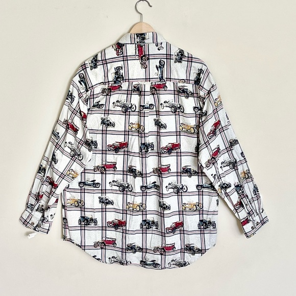 Vintage 90s Knights of Round Table Old Car Shirt Stutz Bearcat Roadster Men’s L - Picture 8 of 11